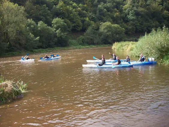 Kayak sur la Semois