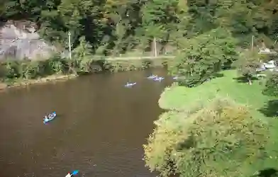 Descente de la Semois en kayak — parcours Poupehan → Membre (21 km)