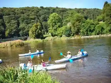 Descente de la Semois en kayak — parcours Poupehan → Alle (11 km)