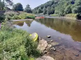 Kajakkers op de Semois &mdash; halve dag route 11 km